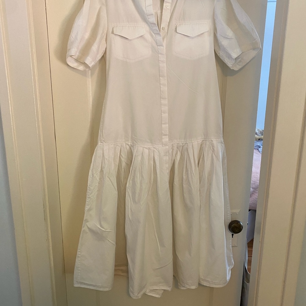 sass & bide White Midi Dress